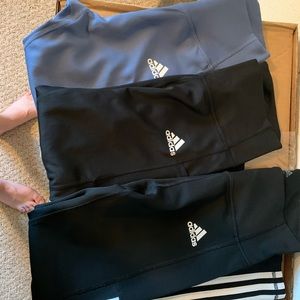 3 yoga pants adidas brand 2 short 1 long